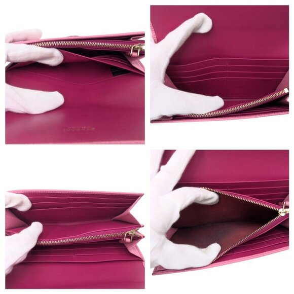 BVLGARI Pink Leather Wallet - Picture 9 of 11